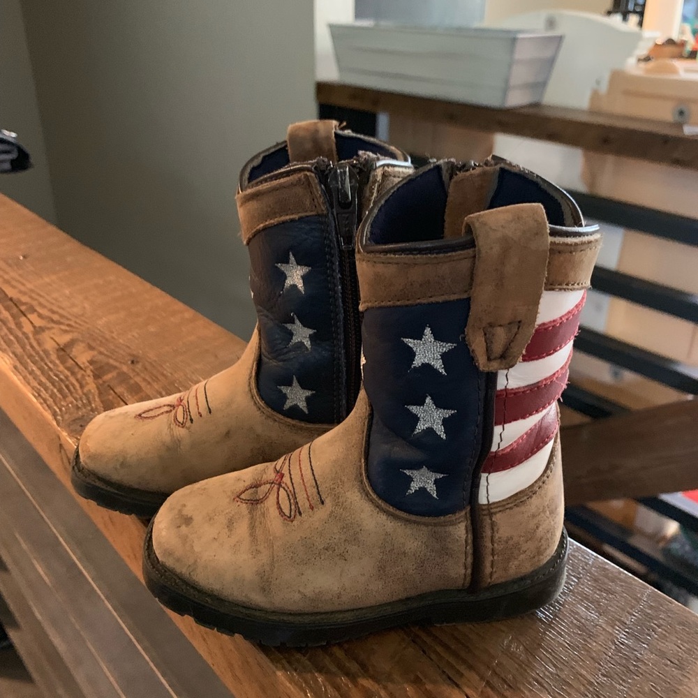 Toddler boys cowboy boots